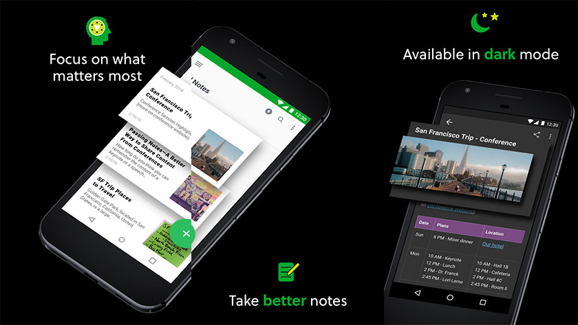 Evernote es una de las mejores aplicaciones para tomar notas para Android
