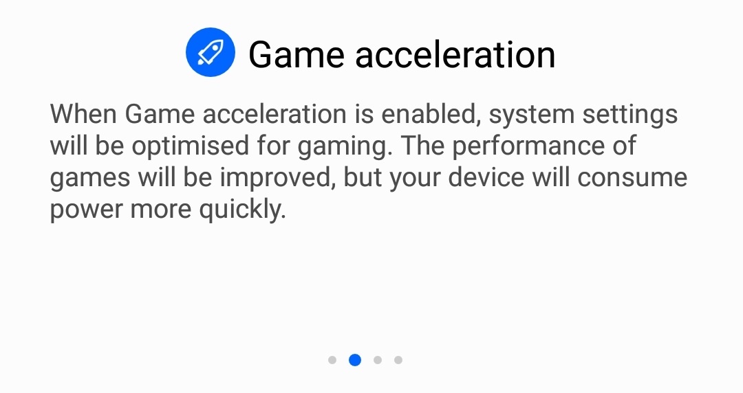 Huawei Game Acceleration Mode