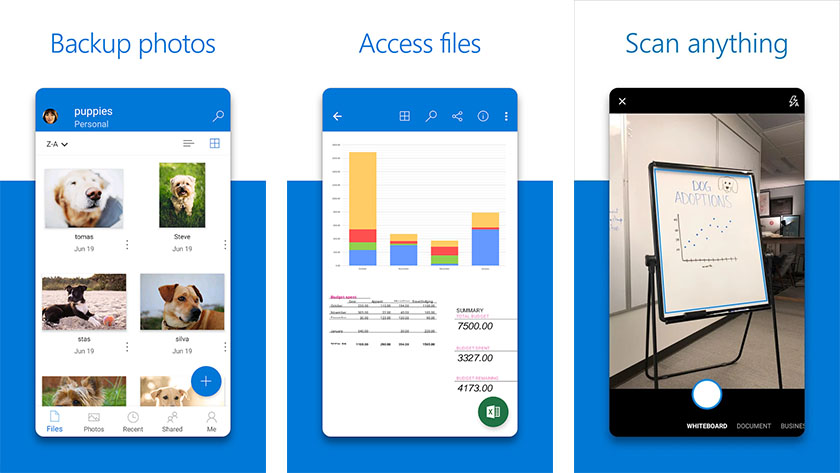 Microsoft OneDrive es una de las mejores aplicaciones de negocios para Android 