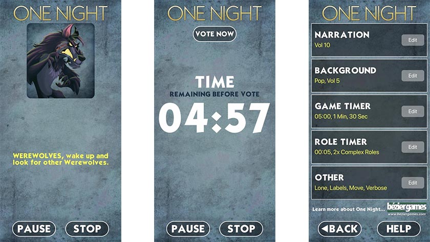 One Night Ultimate Werewolf - los mejores juegos de mesa para Android