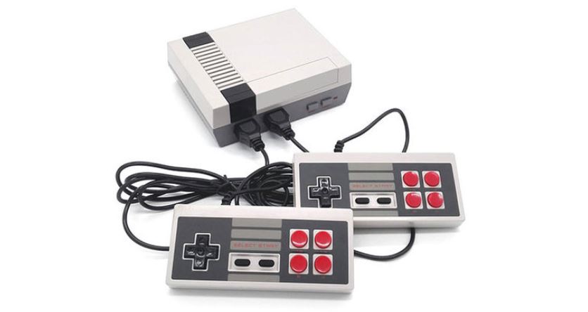 This retro gaming console with 600 
