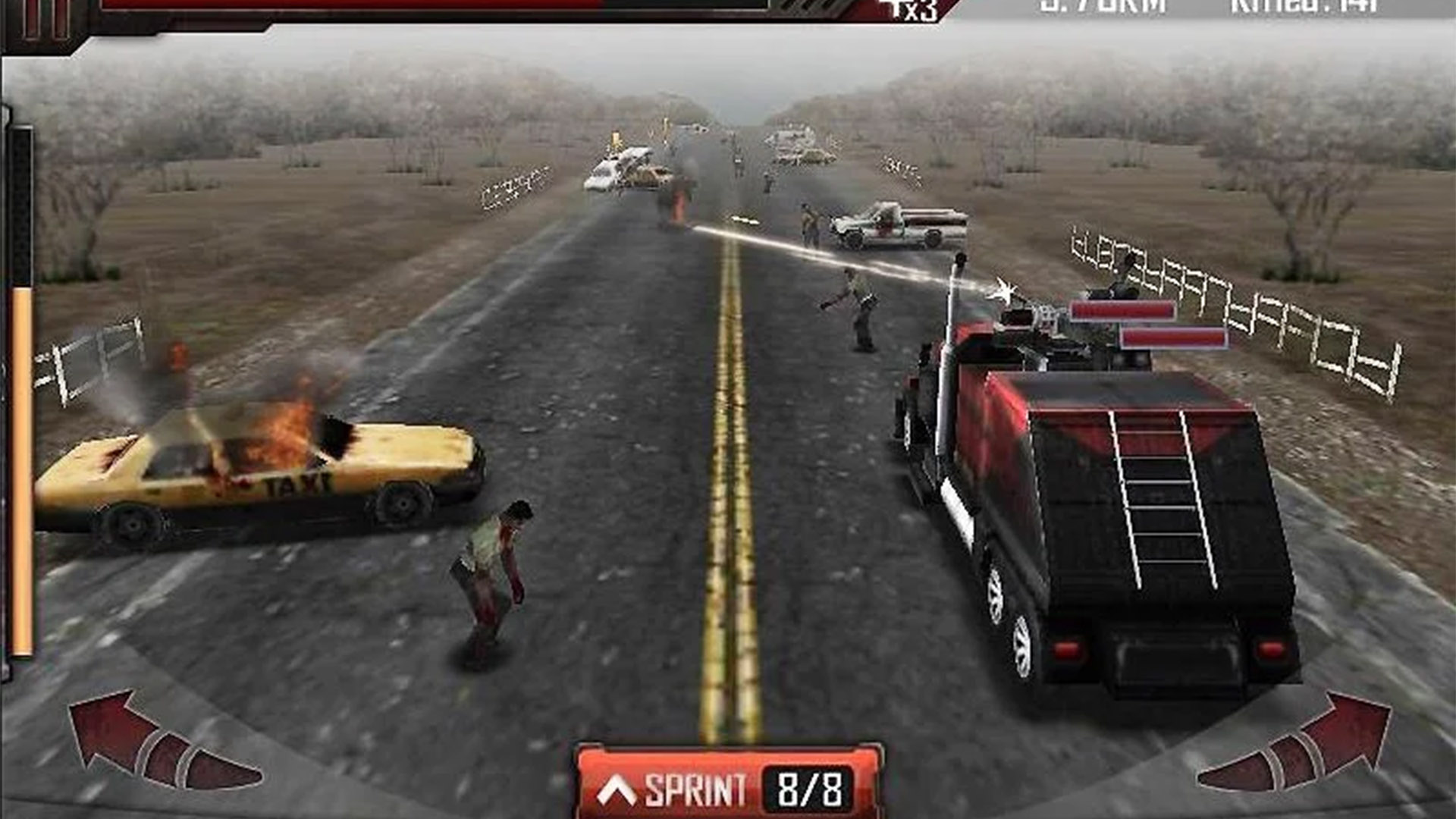 Zombie Roadkill is one of the best zombie games for android
