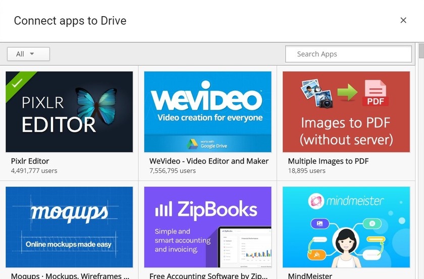 google drive third party apps