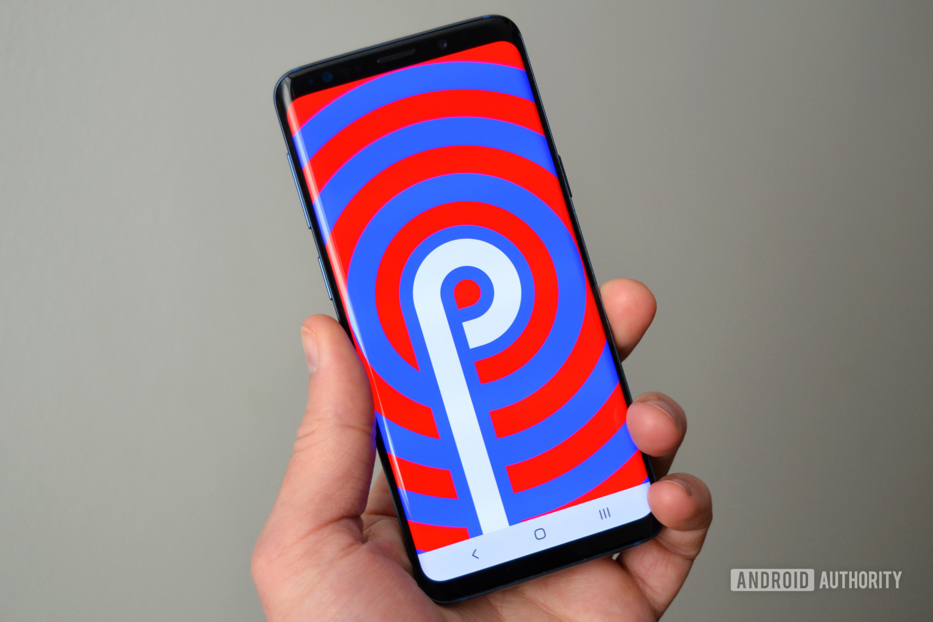 samsung galaxy s9 one ui review android pie logo easter egg