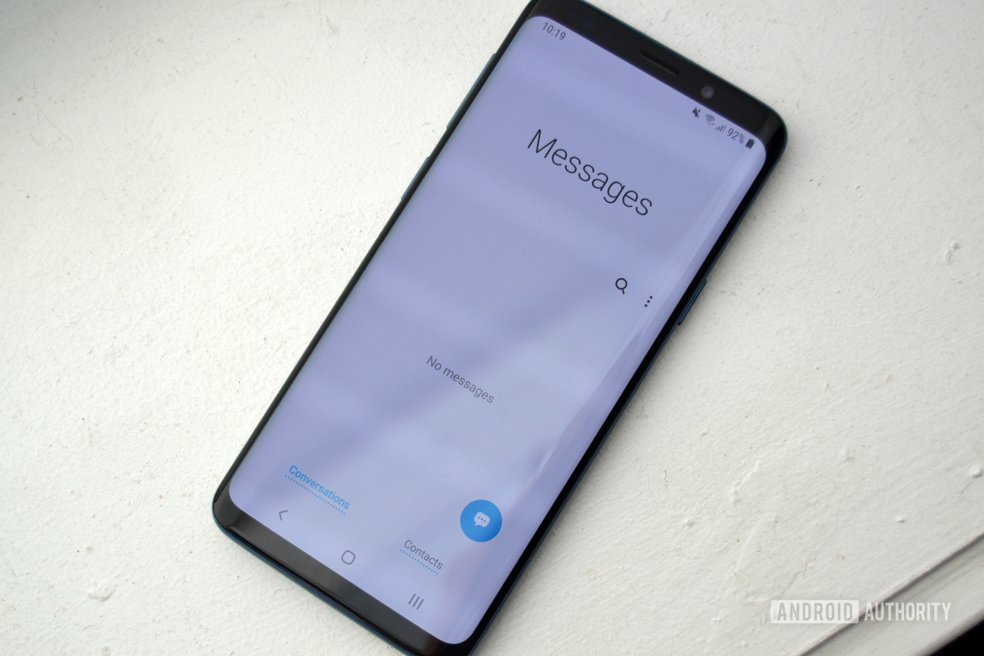 samsung galaxy s9 one ui review messages