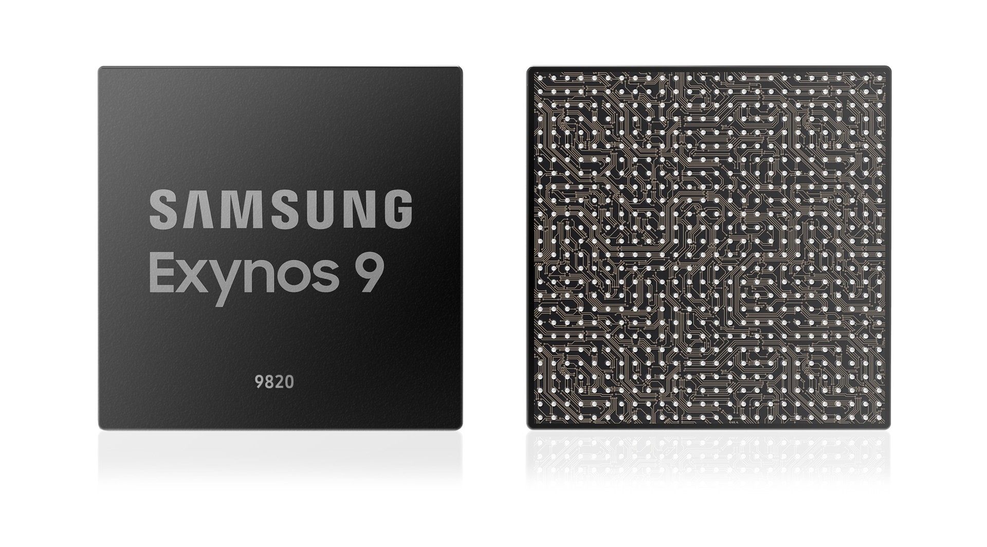 A render of the Samsung Galaxy Exynos 9820.