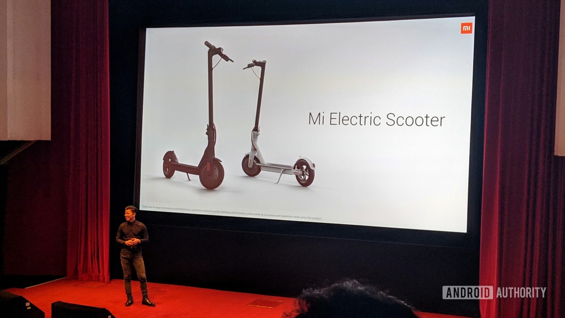 Xiaomi Mi Electric Scooter at UK launch
