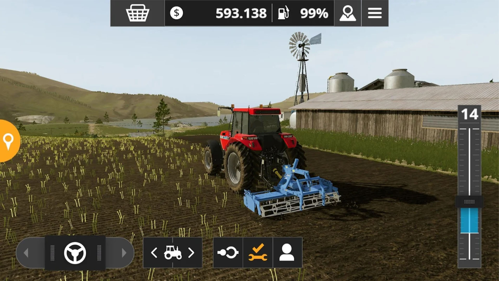 Farming game for kids