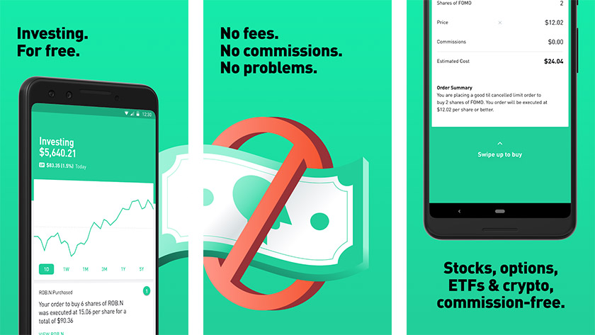 Robinhood is one of the best investing for beginners apps for android