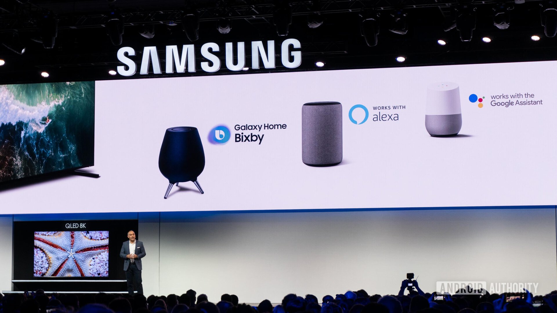does samsung smart tv work with google home