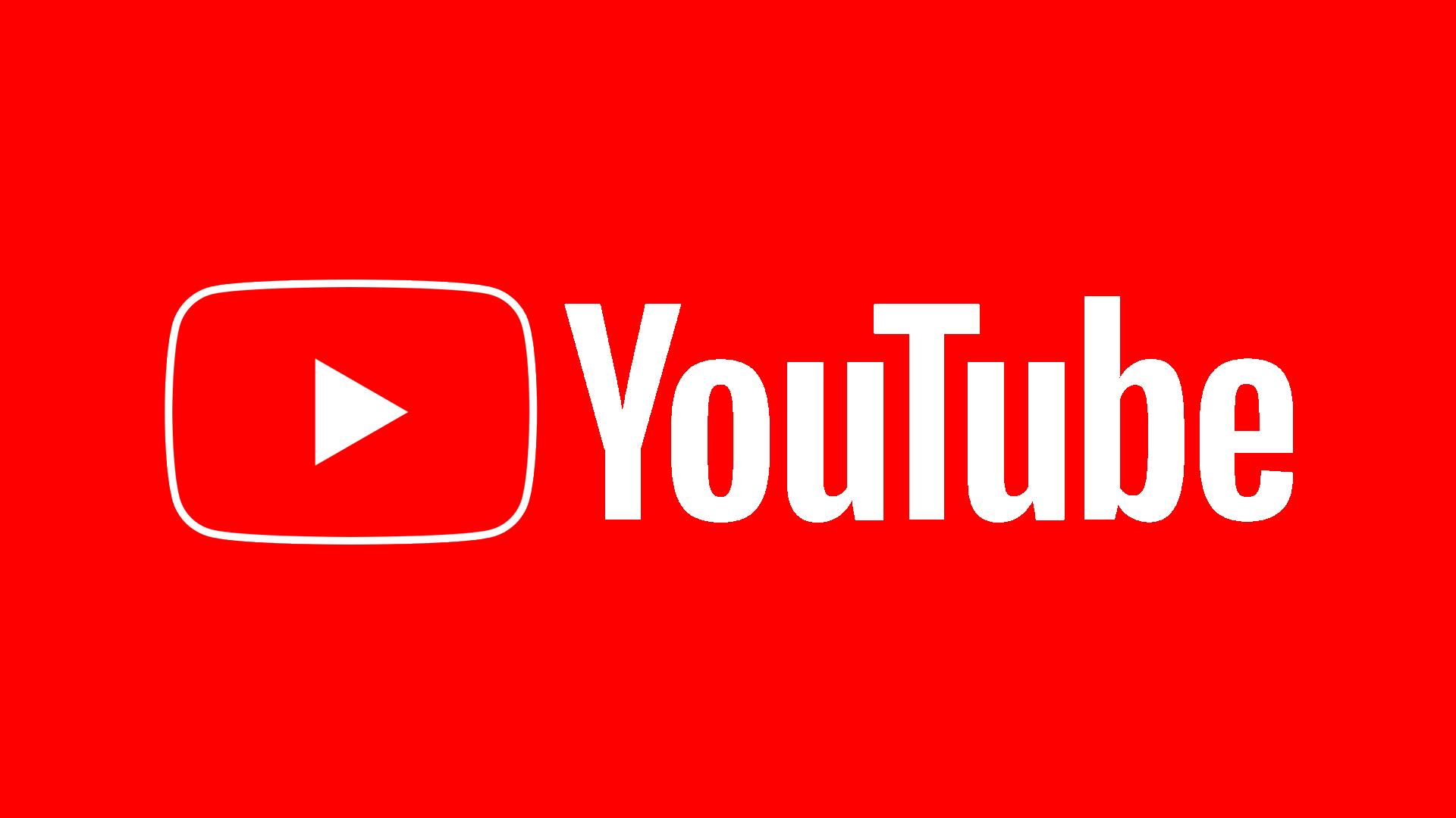 The YouTube logo as of 2019.