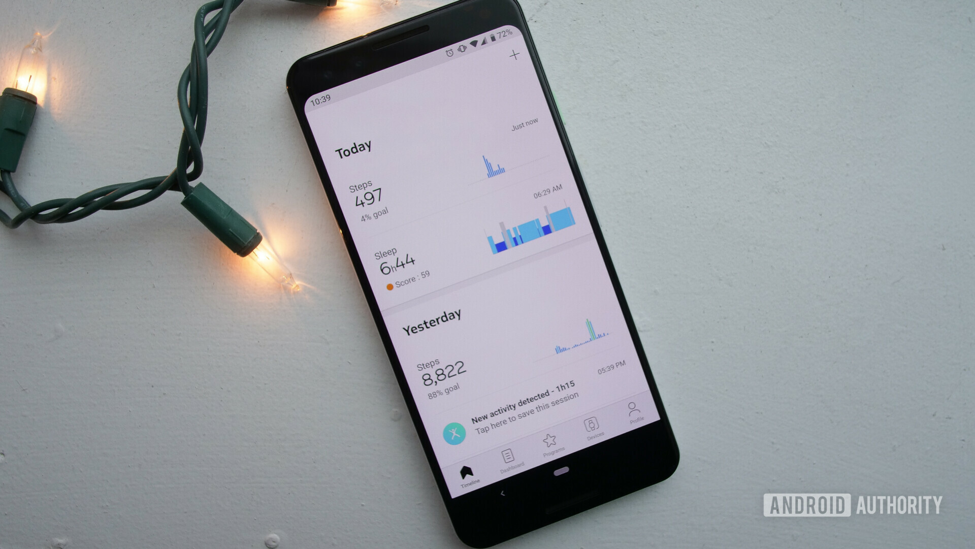 withings health mate app android google pixel 3
