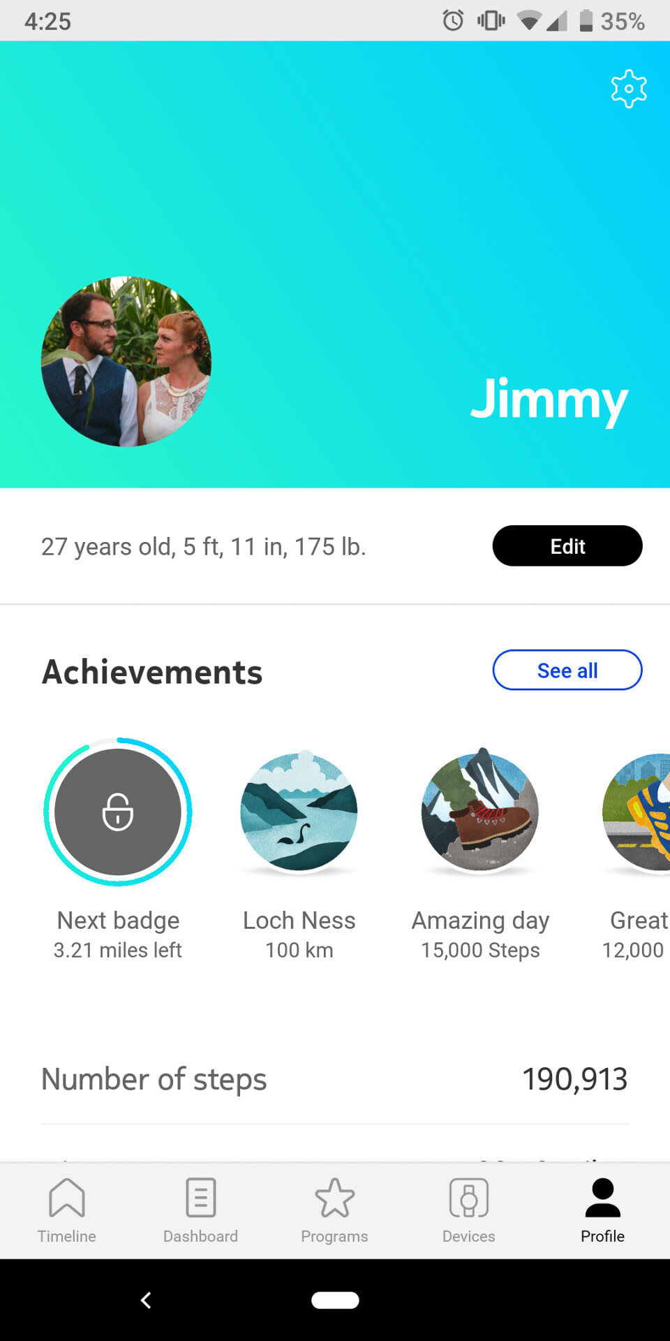 withings move health mate achievements
