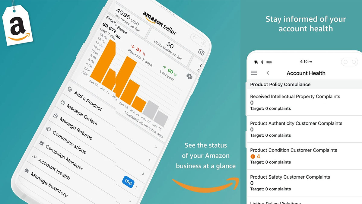 Amazon Seller is one of the best money making apps