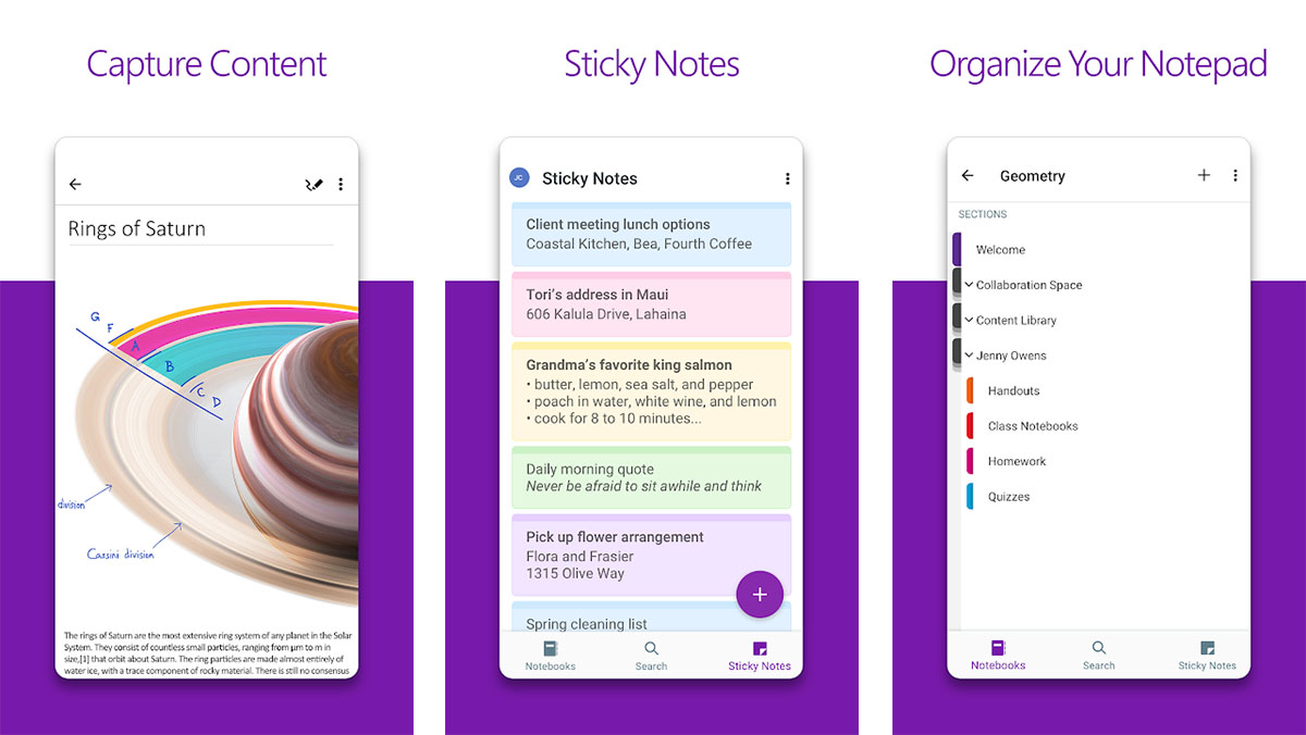 Microsoft OneNote es una de las mejores aplicaciones para tomar notas para Android