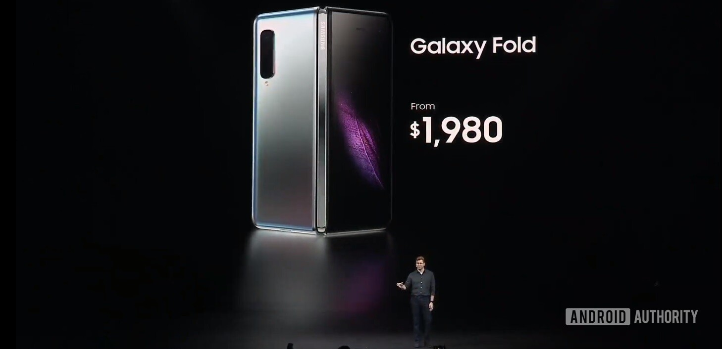 Samsung Galaxy Fold Price