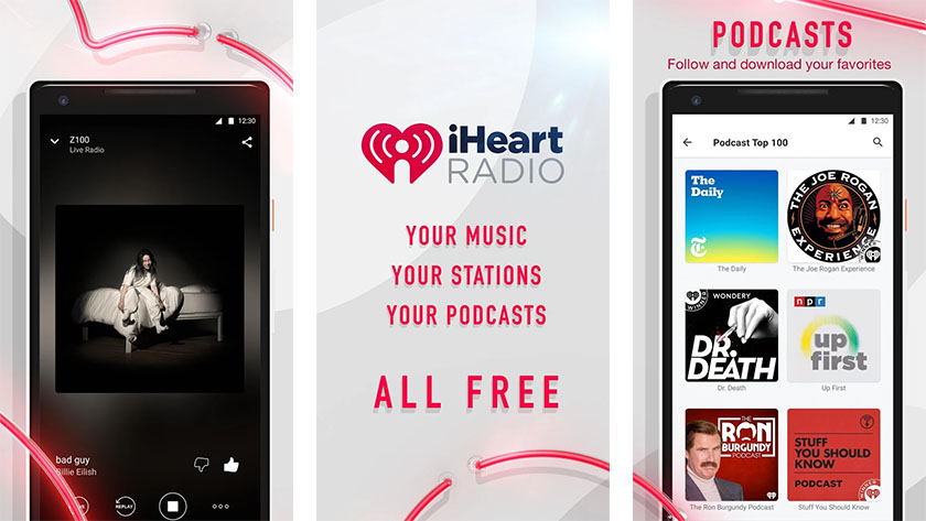 iHeartRadio es una de las mejores aplicaciones de radio para Android