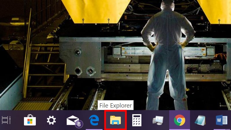 Windows 10 File Explorer icon
