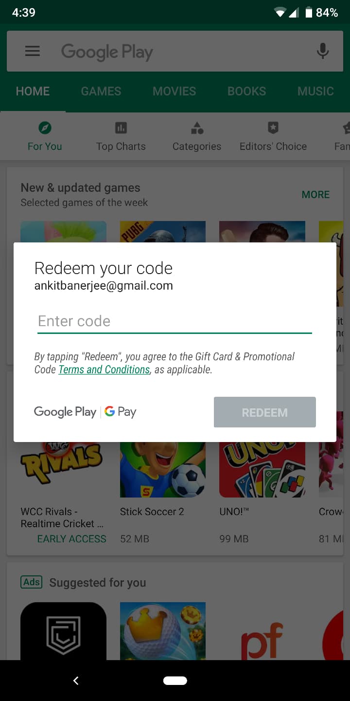 How To Use Google Play Store On An Android Device Android Authority - google play roblox card