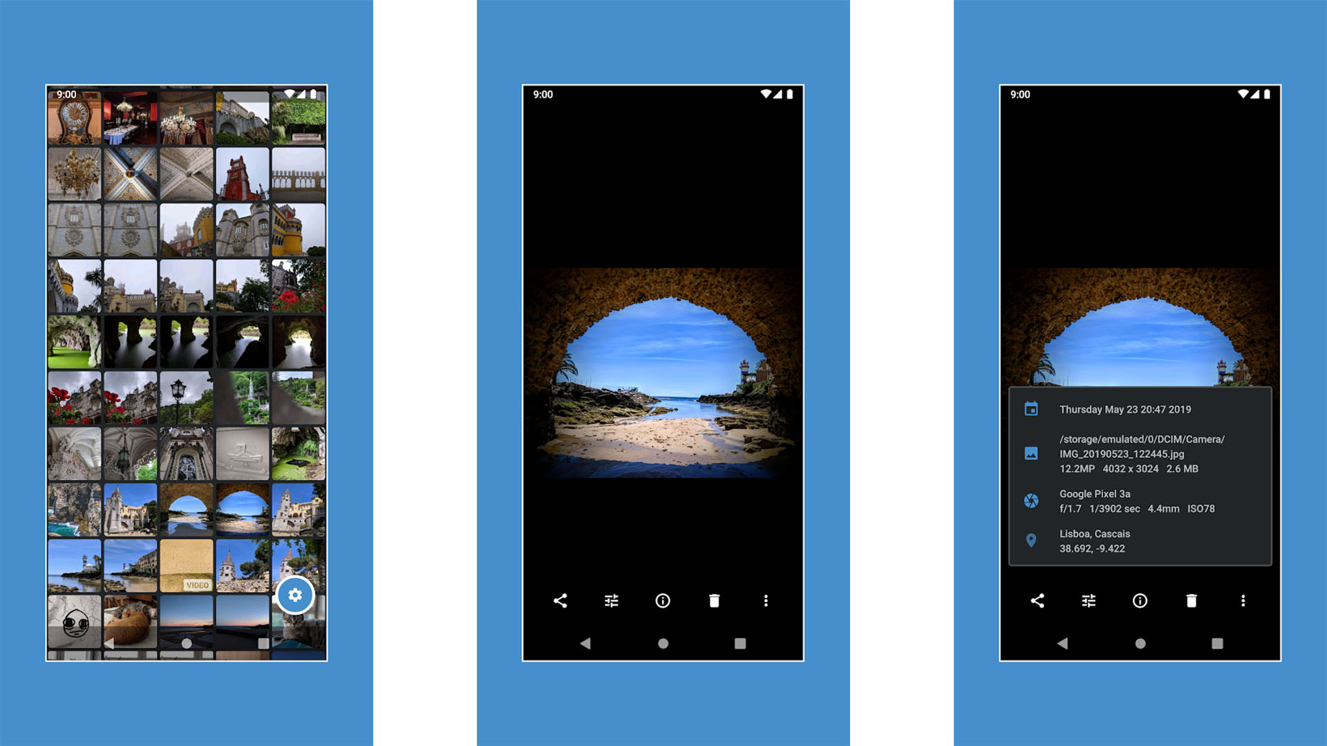 Focus Go screenshot 2019: le migliori app di galleria per Android