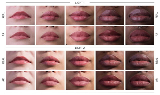 Google has tested AR lipstick.