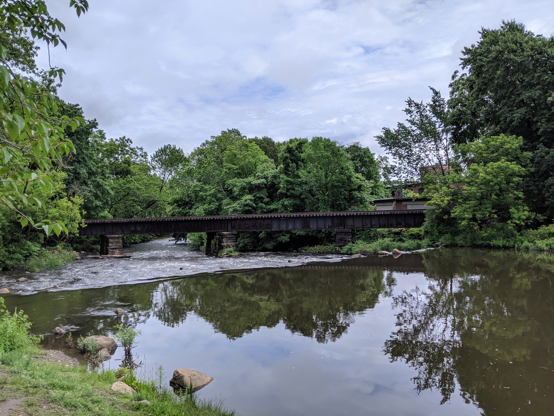 Google Pixel 3a XL Camera Review Landscape river bridge