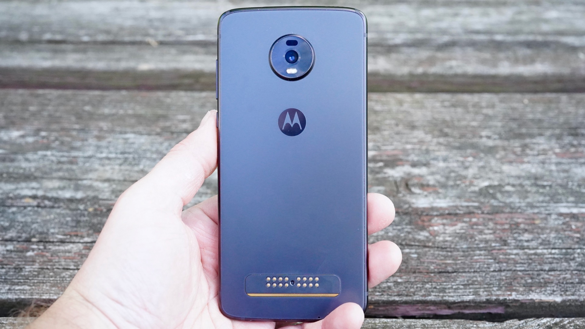 Motorola Moto Z4 review rear panel