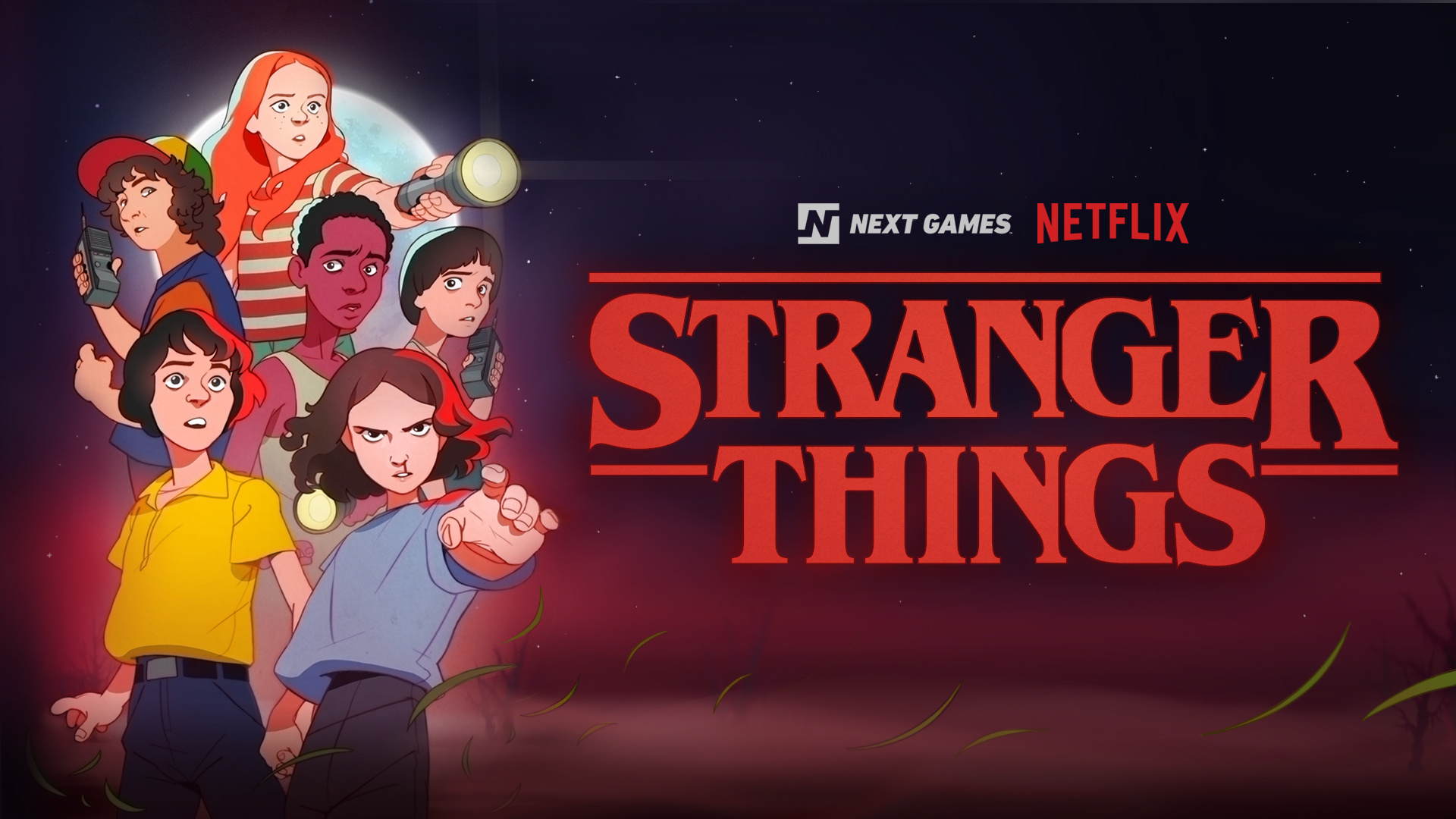 Image of the upcoming Stranger Things mobile RPG.