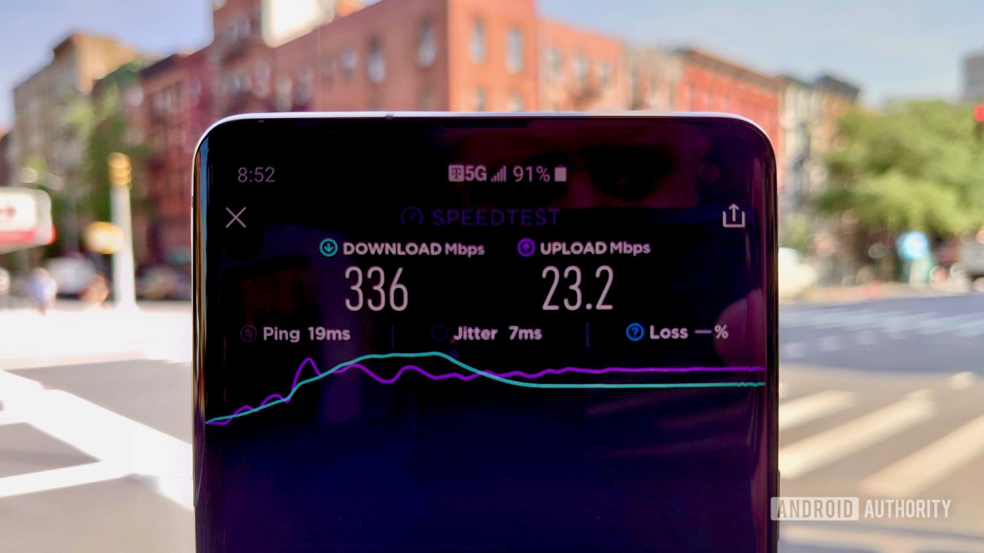 T-mobile 5g review speed test number 3