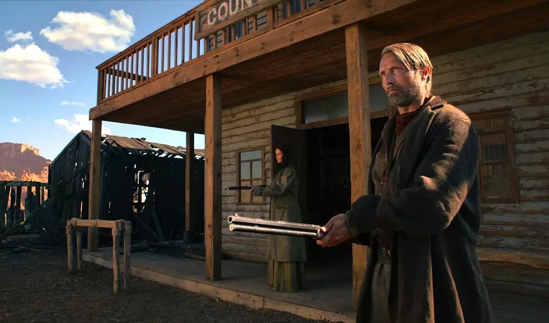 The salvation production still - best westerns on Netflix