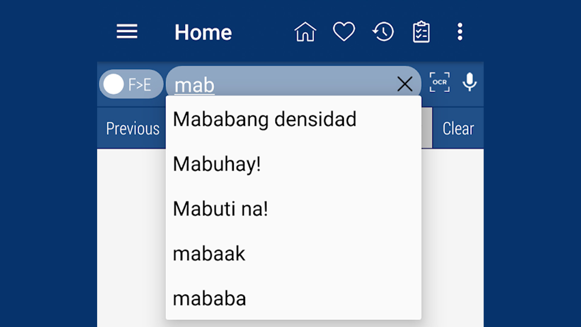Google translate tagalog to english correct grammar