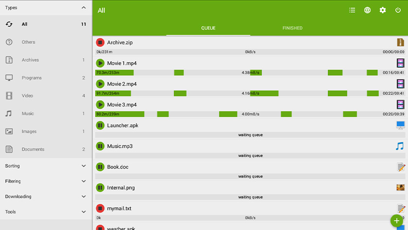 Advanced Download Manager best Android download managers