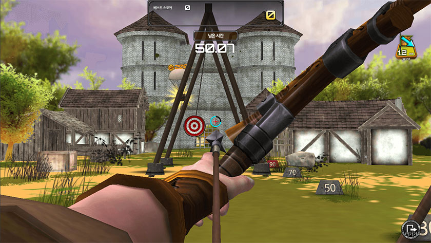 Archery Big Match is one of the best archery games for android