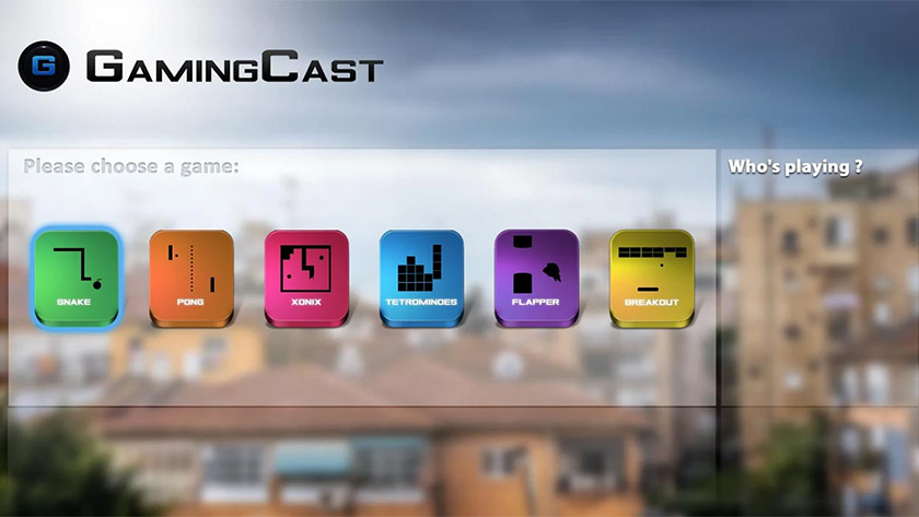 GamingCast is one of the best chromecast games for android