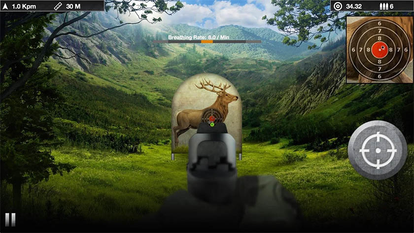 Moose Target Shooting is one of the best hunting games for android