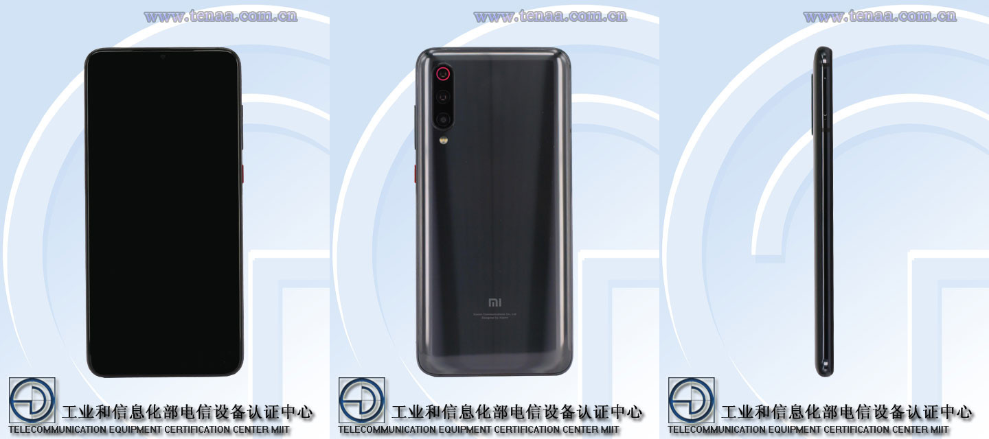 A Xiaomi 5G phone, believed to be the Xiaomi Mi 9S 5G or Mi 9 5G.