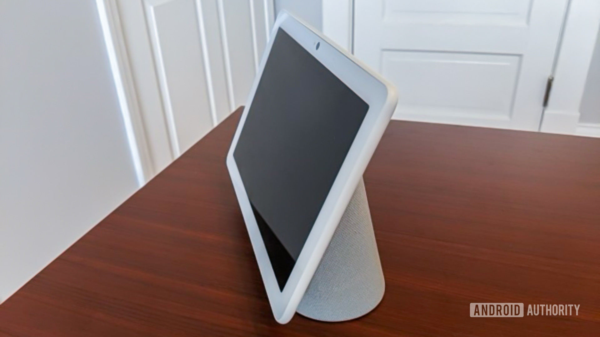 Google Home Hub Max from the side