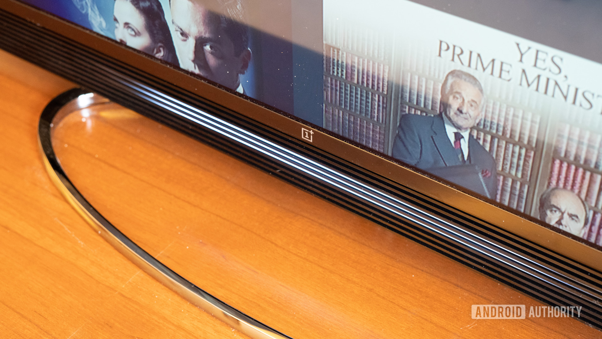 OnePlus TV lights on soundbar
