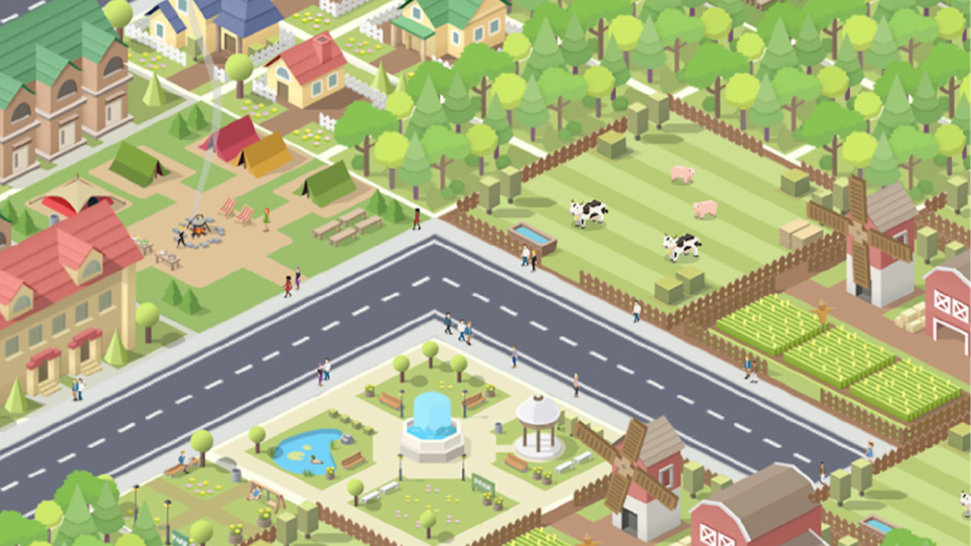 Pocket City best simulation games for Android