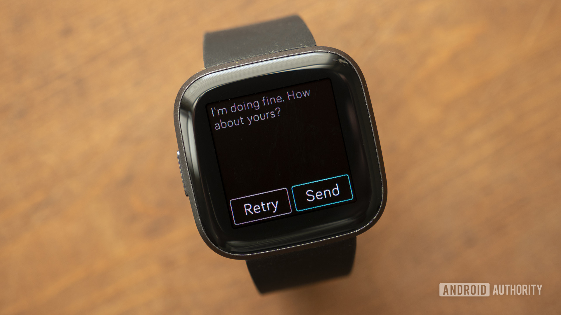 fitbit versa 2 review voice reply sms text message