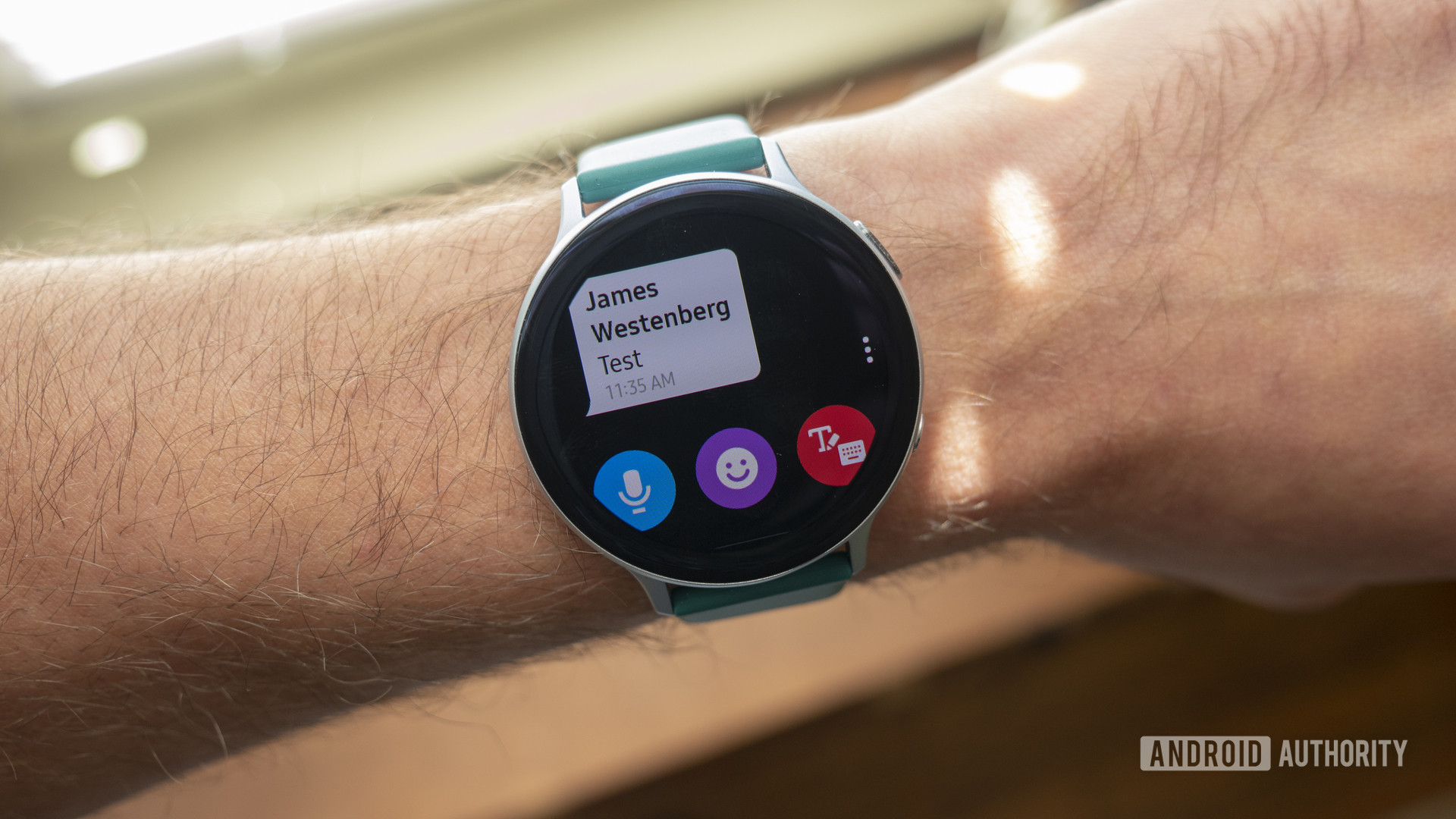 samsung galaxy watch active 2 review text message 1