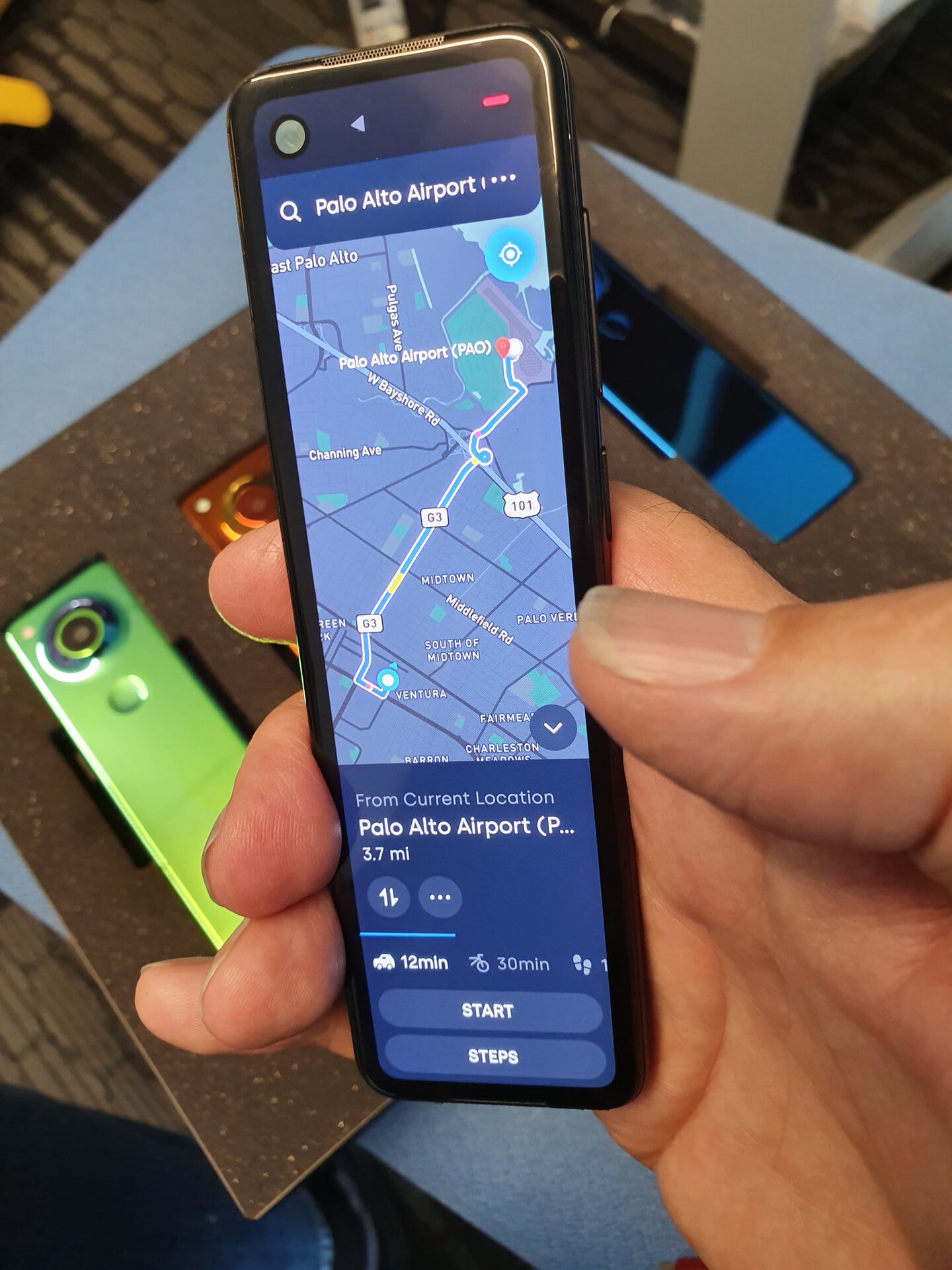 New Essential Phone UI Maps