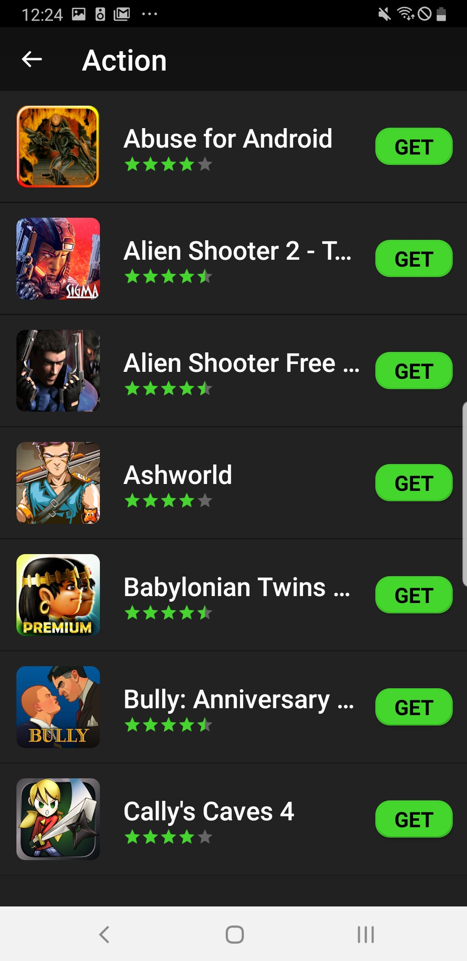 Razer Gamepad app action games list