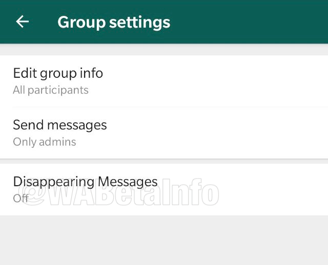 Mensajes que desaparecen en WhatsApp.