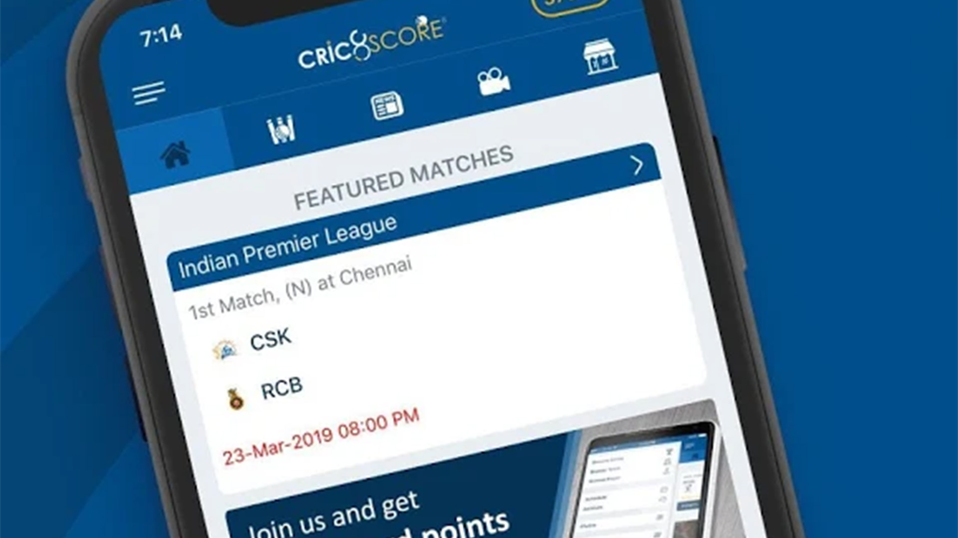 Cric8Score best cricket score apps