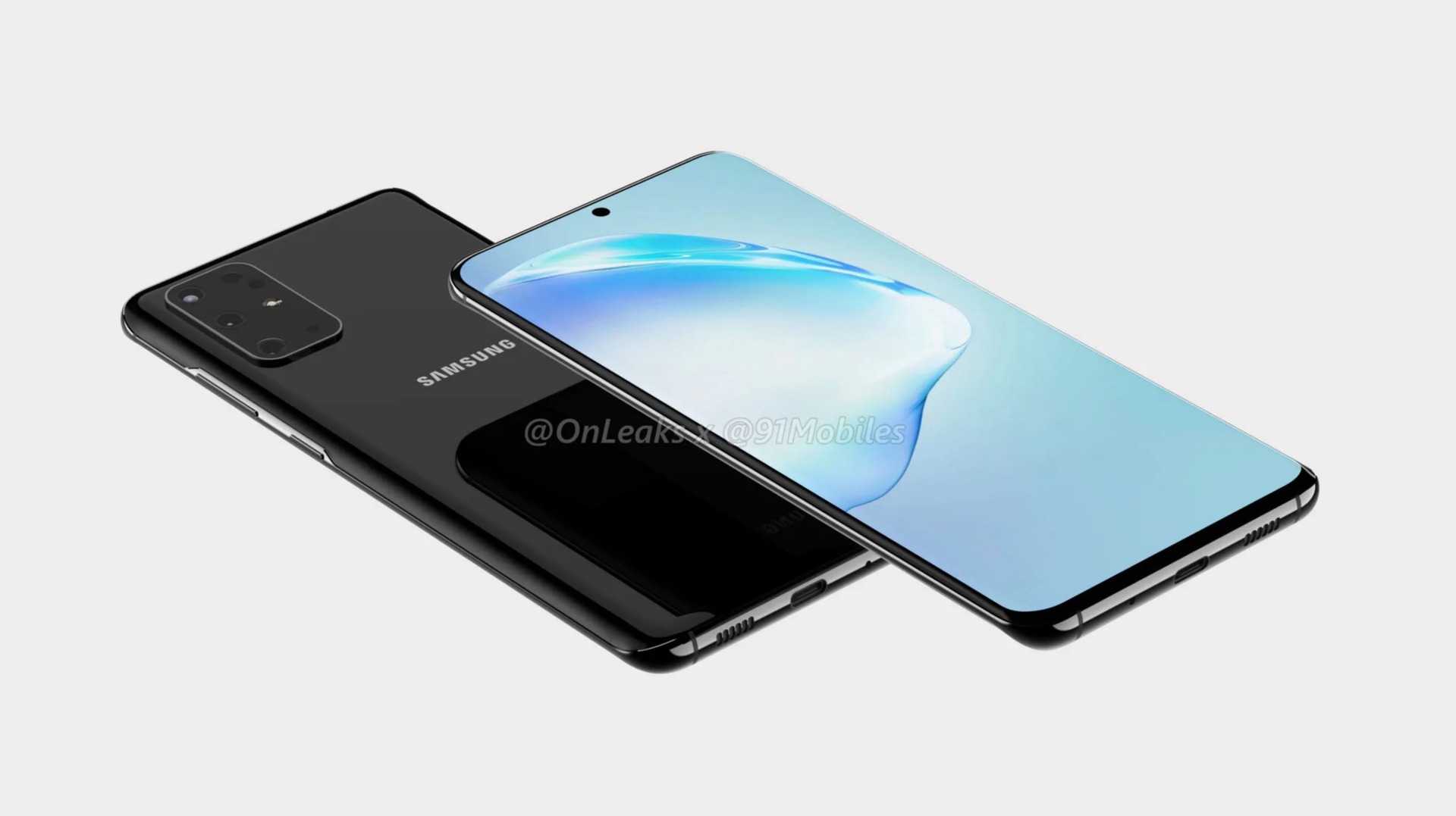 The apparent Samsung Galaxy S11 renders.