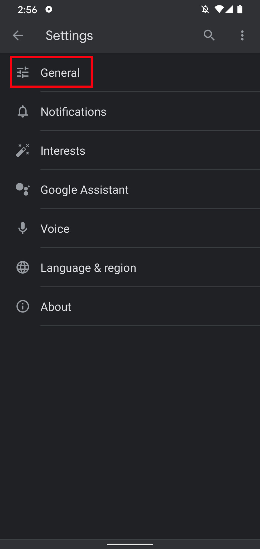 Google Assistant dark mode 3