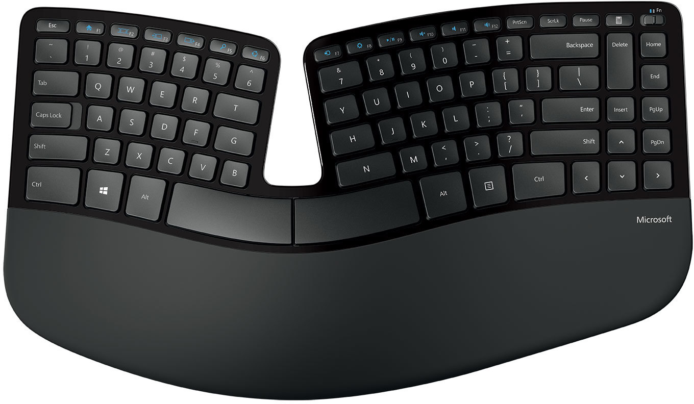 Microsoft Sculpt best ergonomic keyboards
