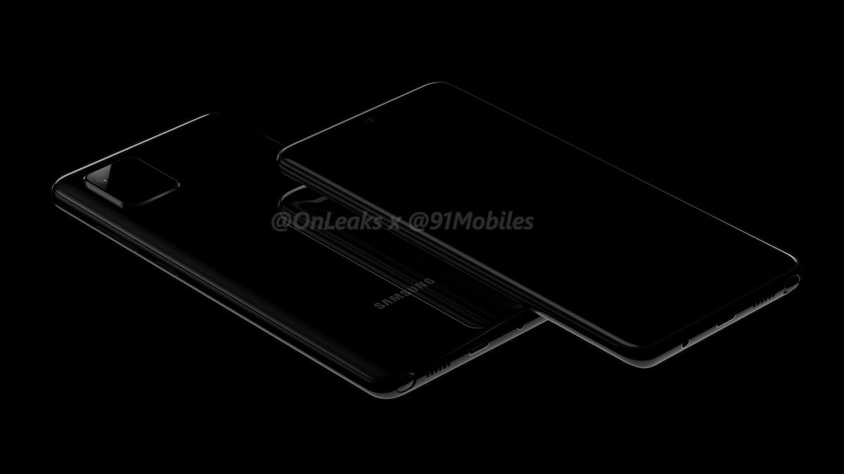 Samsung Galaxy Note 10 Lite leaked renders