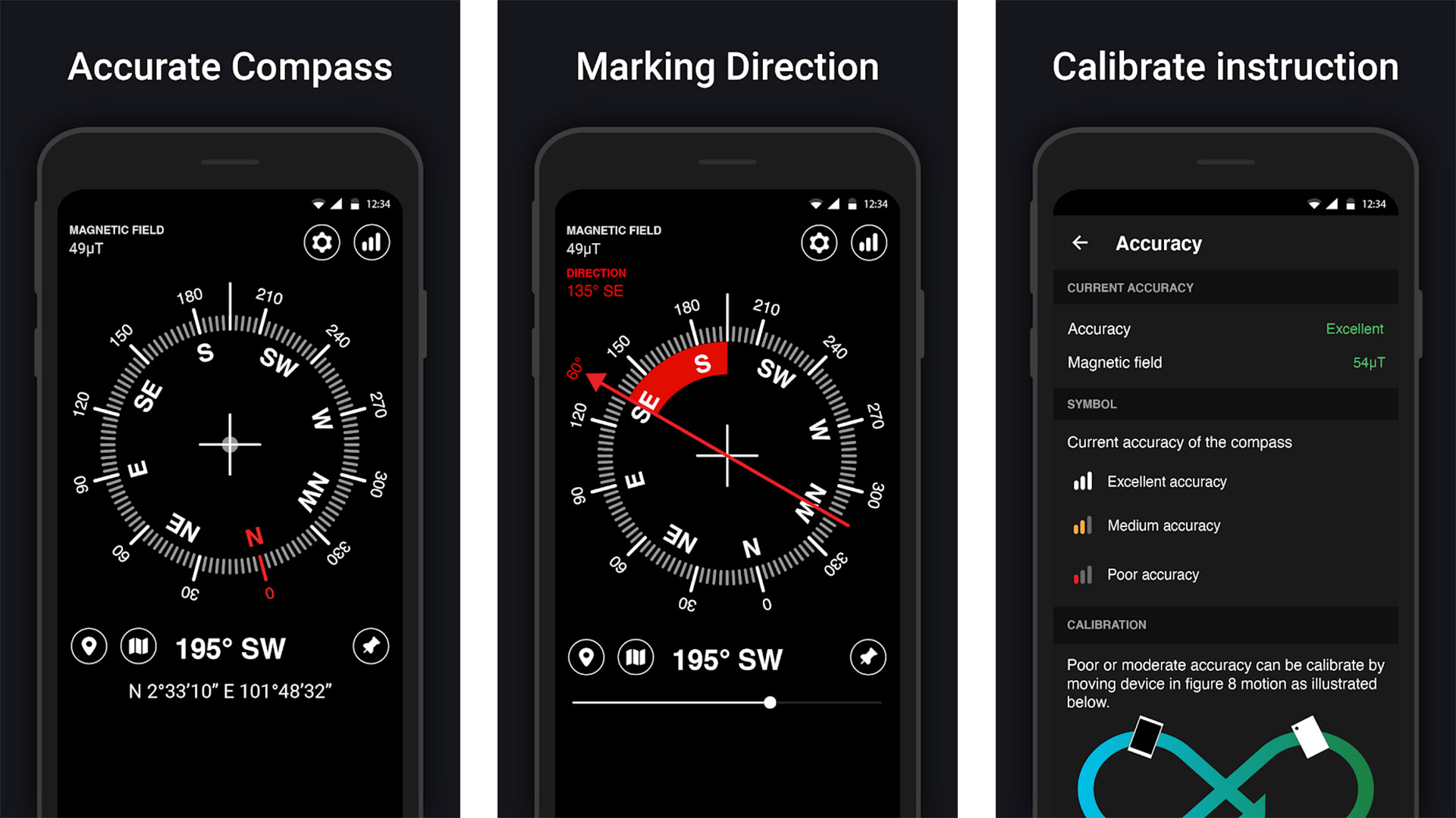 KWT Digital Compass screenshot 2020